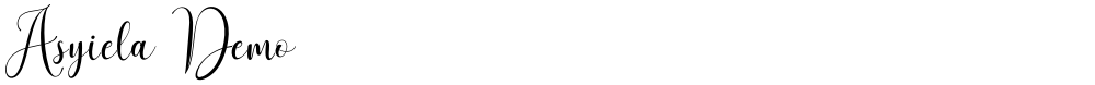 Asyiela Demo