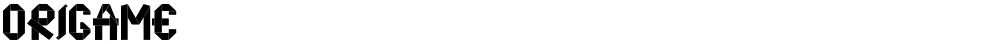 origame