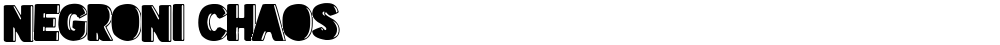 Negroni Chaos