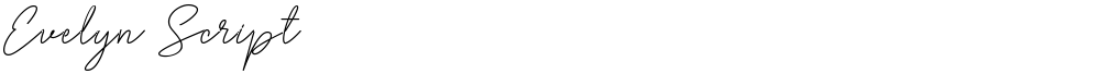 Evelyn Script