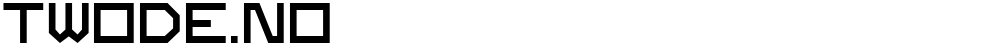 Twode.no