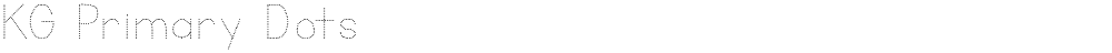 KG Primary Dots