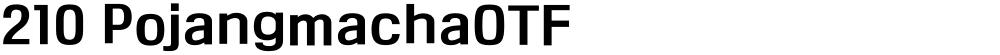 210 PojangmachaOTF