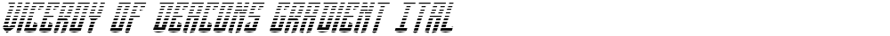 Viceroy of Deacons Gradient Italic