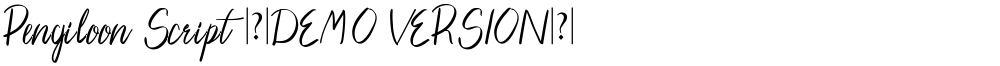 Pengiloon Script (DEMO VERSION)