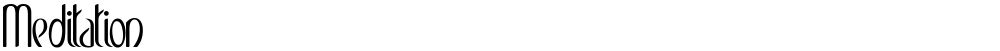 Meditation