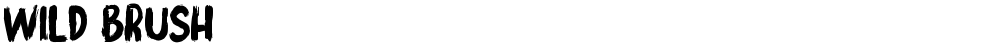 WILD BRUSH