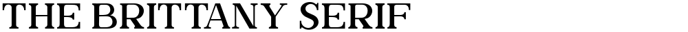 The Brittany Serif