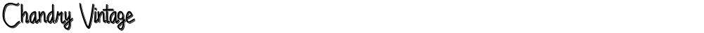 Chandry Vintage
