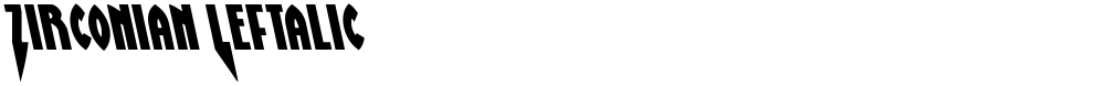 Zirconian Leftalic