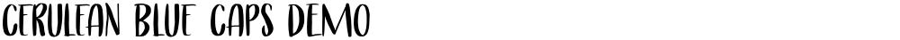 Cerulean Blue Caps DEMO