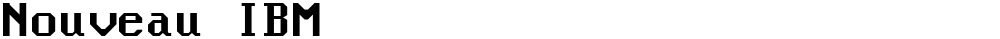 Nouveau IBM