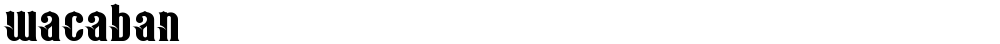 wacaban