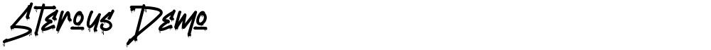 Sterous Demo