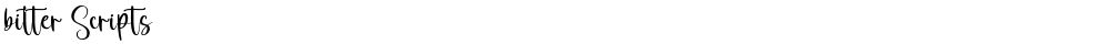 bitter Scripts 