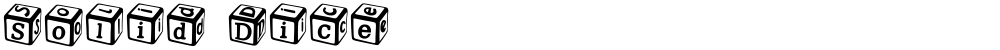 Solid Dice