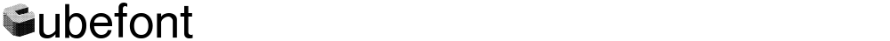 Cubefont