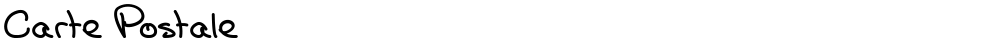 Carte Postale