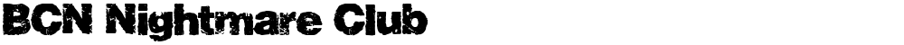 BCN Nightmare Club