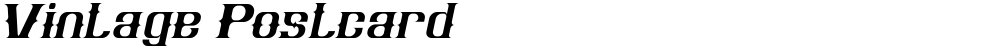 Vintage Postcard