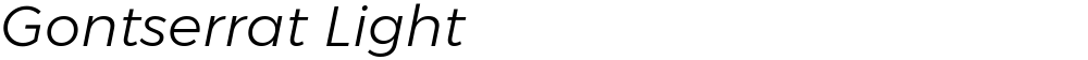 Gontserrat Light