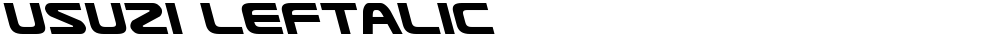Usuzi Leftalic
