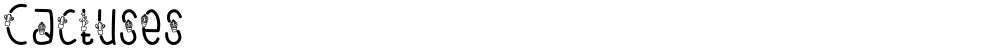 Cactuses