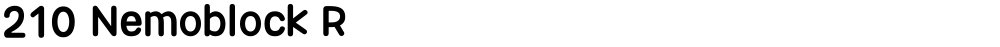 210 Nemoblock R
