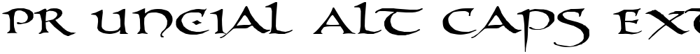 PR Uncial Alt Caps Extended