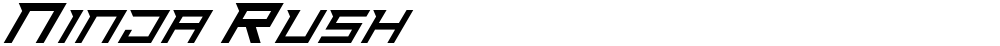 Ninja Rush