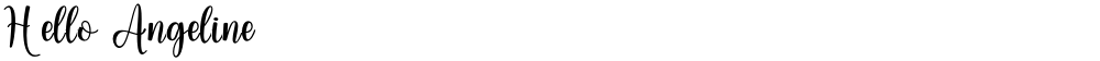 Hello Angeline