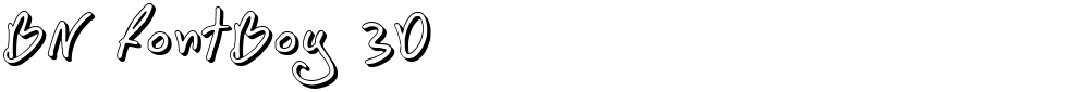 BN FontBoy 3D