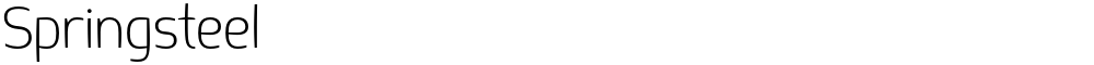 Springsteel