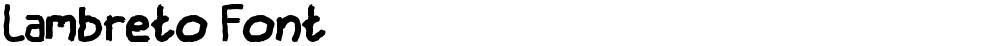 Lambreto Font