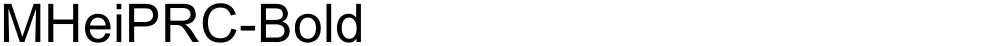 MHeiPRC-Bold