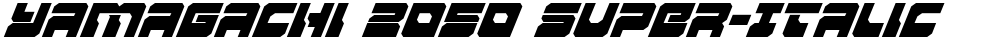 Yamagachi 2050 Super-Italic