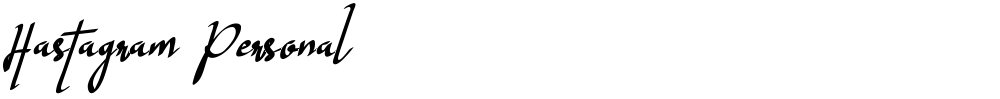Hastagram Personal