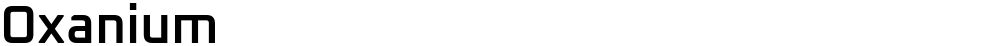 Oxanium