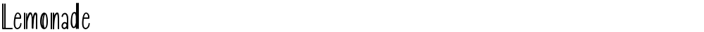 Lemonade