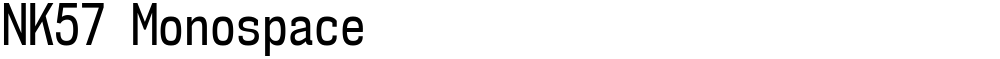 NK57 Monospace