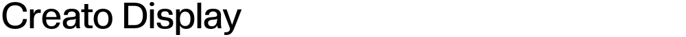 Creato Display