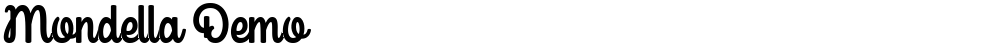 Mondella Demo