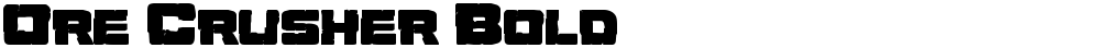 Ore Crusher Bold