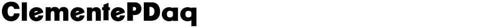 ClementePDaq