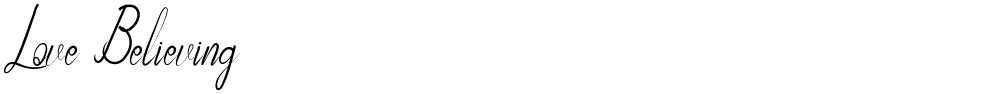 Love Believing