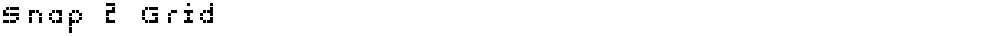 Snap 2 Grid