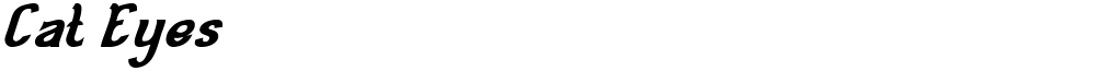 Cat Eyes