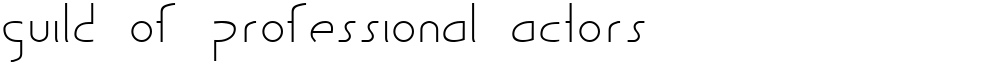 Guild of Professional Actors
