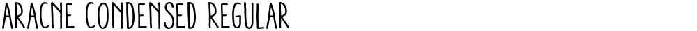 Aracne Condensed Regular
