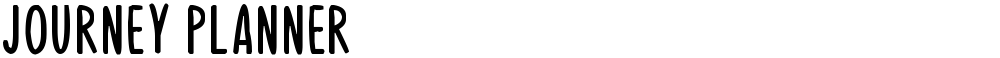 Journey Planner